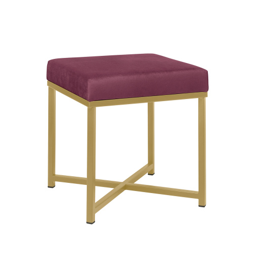 Пуф CRUZ, золотой, Marsala, 40*40*47