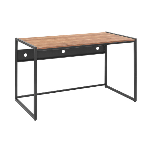 Стол письменный Rimini, черный, ЛДСП Орех, 120*65*75 фото 10