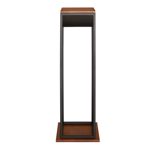 Дровница TORI с полкой, черная, 37*40*120 фото 10