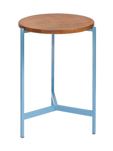 Столик кофейный ODRI, голубой/дуб