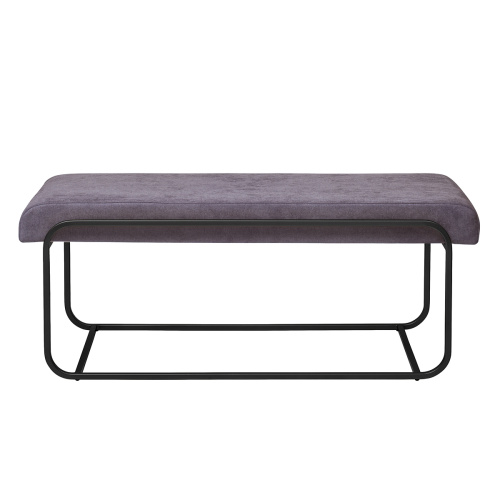 Банкетка SIENA, черная, ANTRACITE, 108*42*44 фото 4