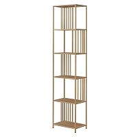 Стеллаж SOHO MINI, золотой, ЛДСП Робиния