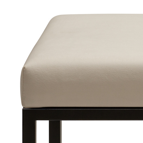 Банкетка ALBA SMART, черная, Ivory, 65*35*45 фото 7