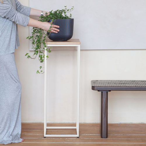 Столик для цветов TORI 80, белый