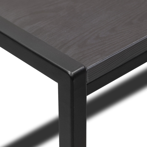 Стол письменный Rimini, черный, ЛДСП Черный, 90*65*75 фото 14