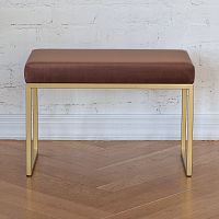 Банкетка ALBA SMART, золотая, Mocco, 65*35*45