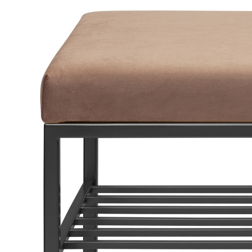 Обувница GARDA PLUS, черная, Mocco, 85*40*52 фото 9