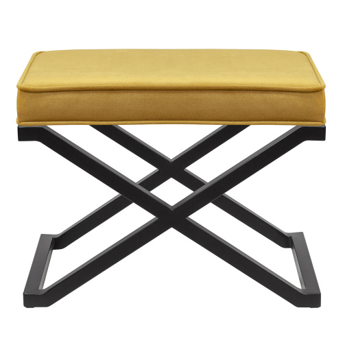 Пуф KARIN, черный, Mustard фото 7