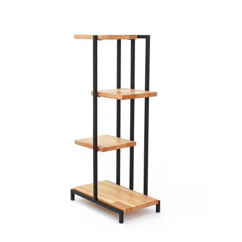 Стеллаж-подставка для цветов Loft 5, черный, 40*23*80 фото 5