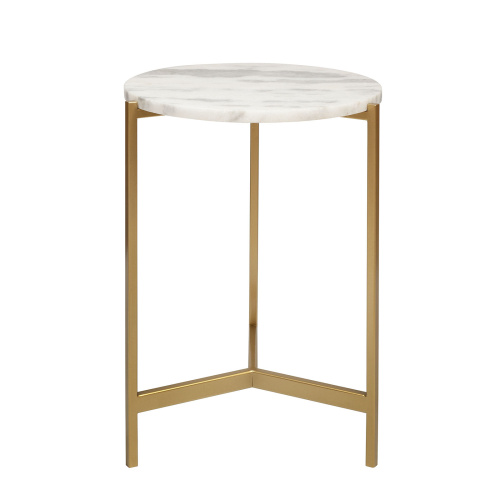 Столик кофейный ODRI, золотой/мрамор, 43,5*43,5*60,5 фото 6
