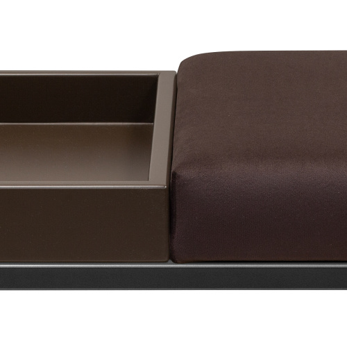 Банкетка ALBA BOX, черная, Kashtan, BrownBox, 85*40*45 фото 7