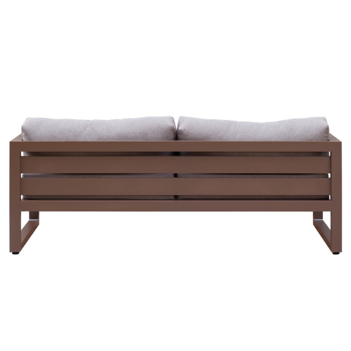 Набор садовой мебели CAPRI / 3 предмета: диван, кресло, столик / коричневый (S3) фото 19