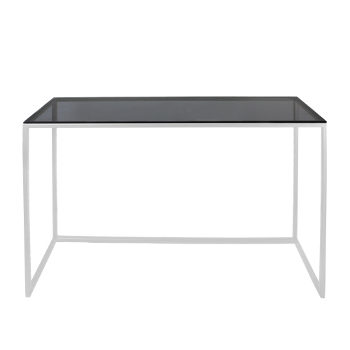 Консоль TORI, белая, столешница стекло фото 8