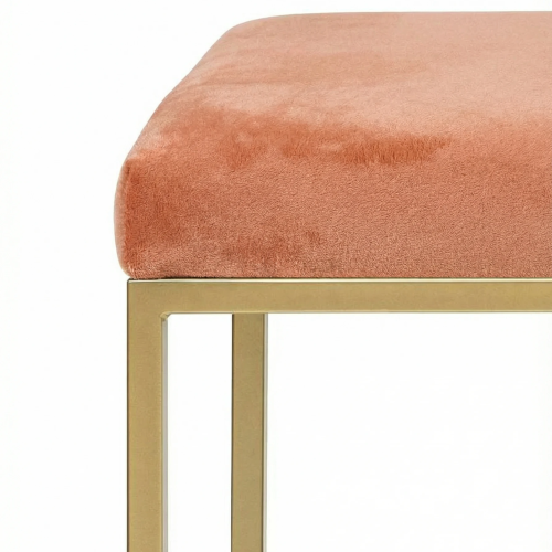 Банкетка ALBA, золотая, Salmon фото 2