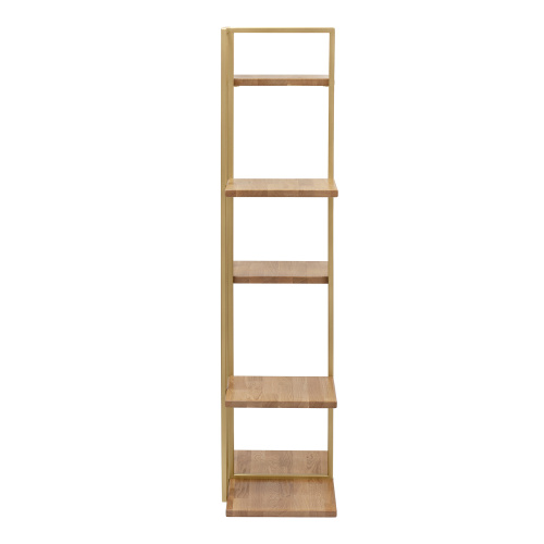 Cтеллаж Loft 6 MAX, золотой, 31,5*50*130 фото 6