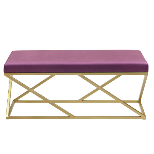 Банкетка ZUMA, золотая, Marsala, 110*40*45 фото 3