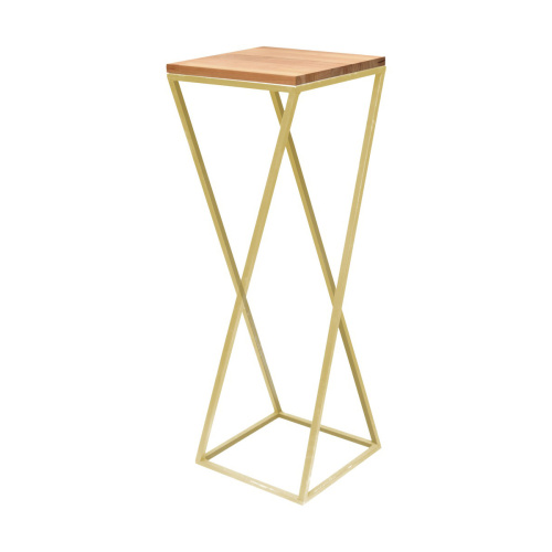 Столик для цветов Loft 100, золотой