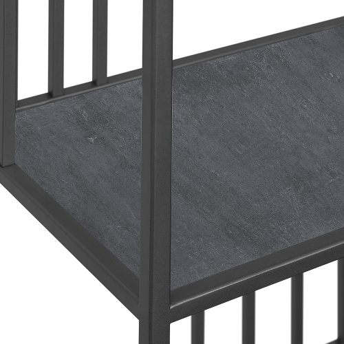 Стеллаж SOHO MINI, черный, керамика Antracite, 45*30*195 фото 12