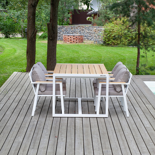 Садовая мебель SANTORINI / стол и 6 стульев фото 4