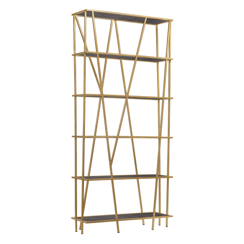 Стеллаж EVA, золотой, керамика Antracite