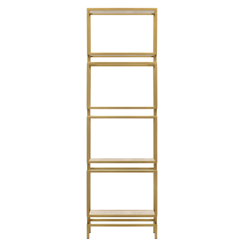 Стеллаж BRICK, золотой, керамика Ivory фото 2