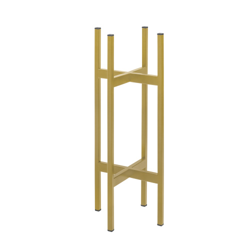 Подставка для цветов OXALIS 60, золотая, 23*23*61 фото 3