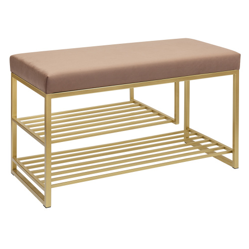 Обувница GARDA PLUS, золотая, Mocco, 85*40*52 фото 7