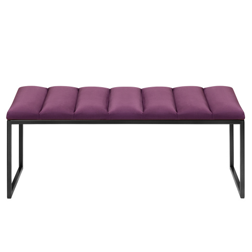 Банкетка ALBA, черная, Marsala, Bulon, 110*40*43,5