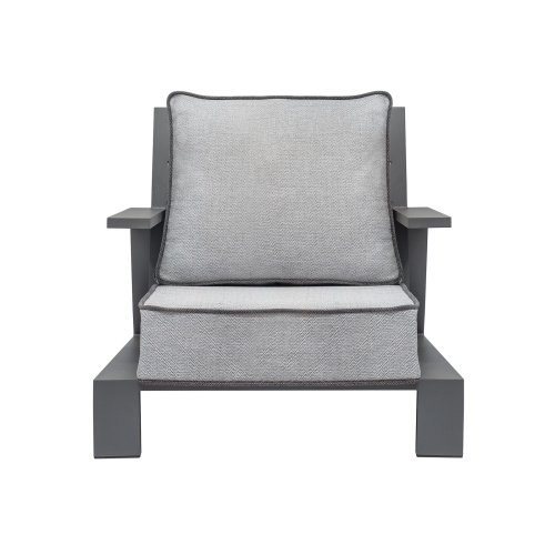 Набор садовой мебели KORFU / 3 предмета: 2 кресла, столик / серый (S2) фото 15