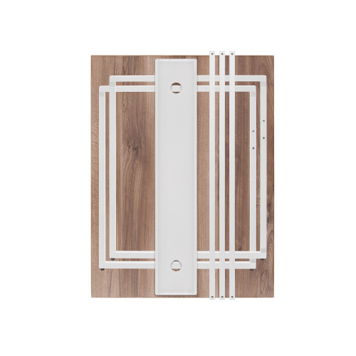 Стол письменный Rimini, белый, ЛДСП Орех Табак, 90*65*75 фото 16