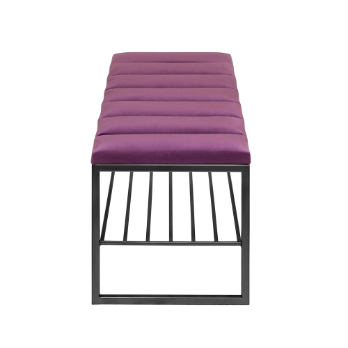 Банкетка RUBY, черная, Marsala, Bulon, 110*40*43,5 фото 8