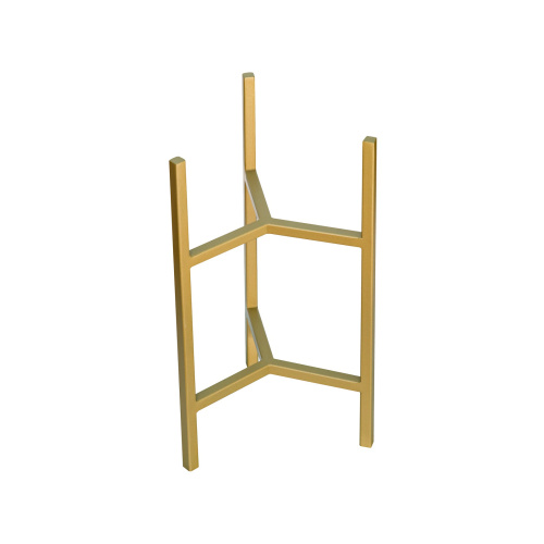 Подставка для цветов Trinity 40, золотая фото 2