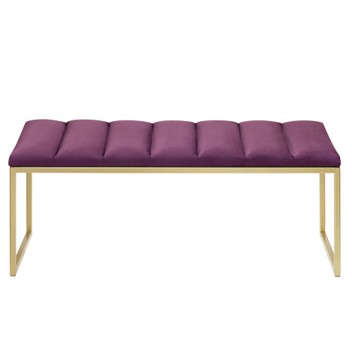 Банкетка ALBA, золотая, Marsala, Bulon, 110*40*43,5