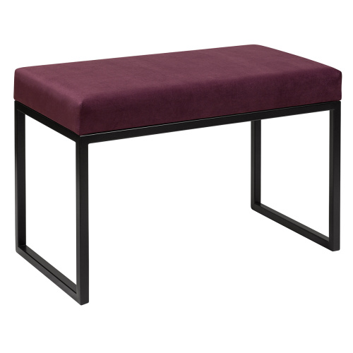 Банкетка ALBA SMART, черная, Marsala, 65*35*45 фото 5