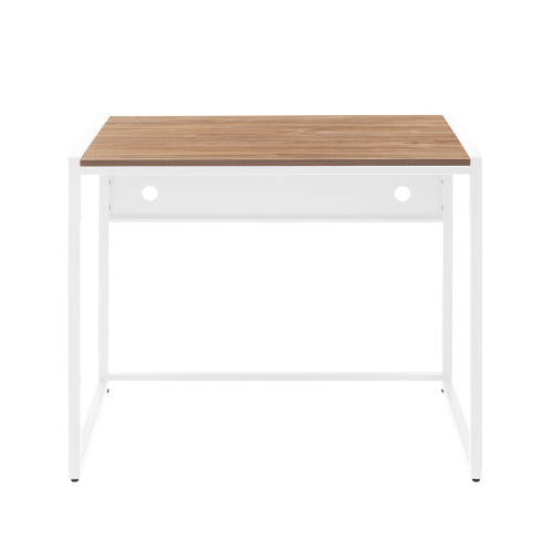 Стол письменный Rimini, белый, ЛДСП Дуб Канзас, 90*65*75 фото 11