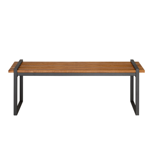 Скамья уличная FJORD, черная фото 2