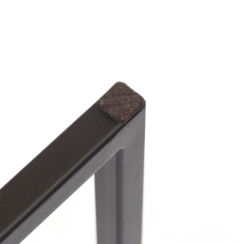 Банкетка RUBY MINI, черный, экокожа Light Beige, 85*40*45 фото 4