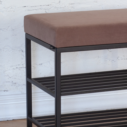 Обувница GARDA PLUS, черная, Mocco, 85*40*52 фото 3