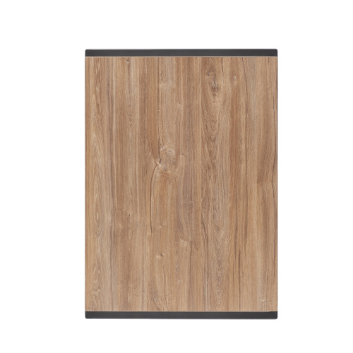 Стол письменный Rimini, черный, ЛДСП Дуб Канзас, 90*65*75 фото 15