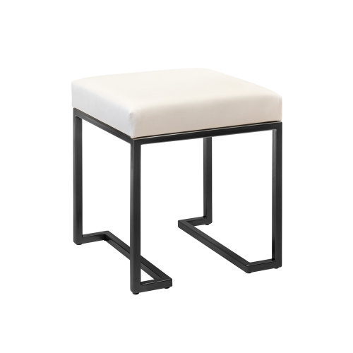 Пуф OMEGA, черный, Слоновая кость фото 6