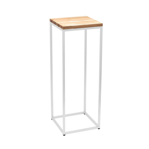 Столик для цветов TORI 80, белый фото 9