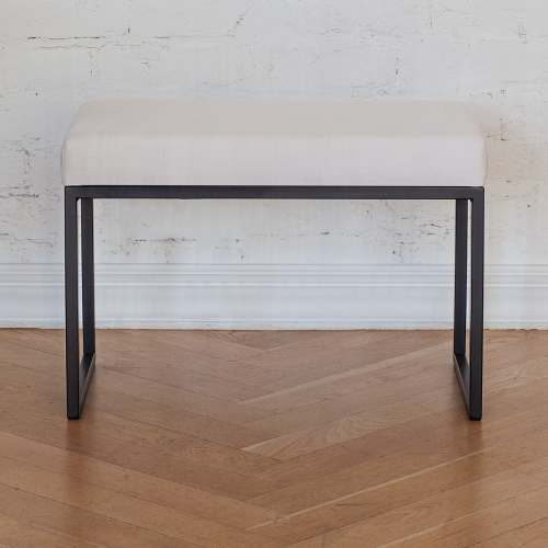 Банкетка ALBA SMART, черная, Ivory, 65*35*45