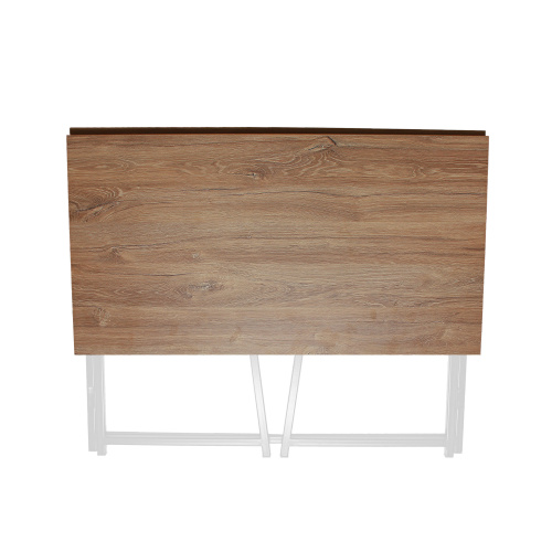 Cтол складной SKANDI, белый/дуб канзас фото 10