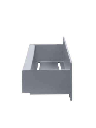 Полка настенная CASA, 30 см, серая фото 6