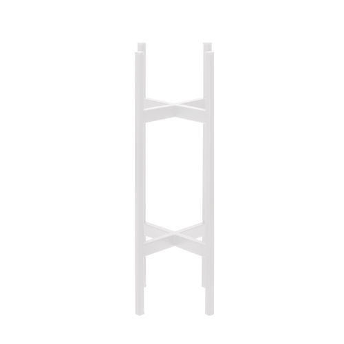 Подставка для цветов OXALIS 60, белая, 23*23*61 фото 7