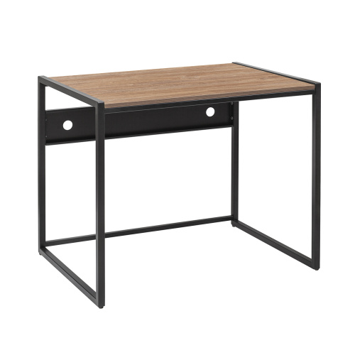 Стол письменный Rimini, черный, ЛДСП Дуб Канзас, 90*65*75 фото 10