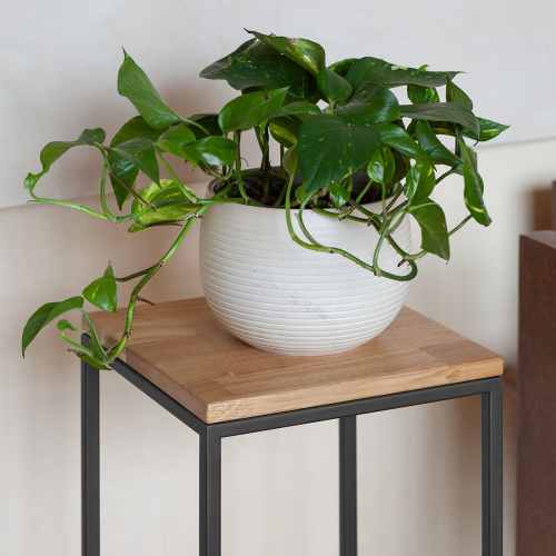 Столик для цветов TORI 60, черный фото 4