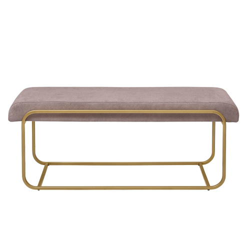 Банкетка SIENA, золотая, CLAY, 108*42*44 фото 4