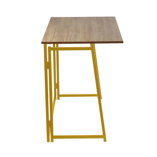 Cтол складной SKANDI, золотой/дуб канзас фото 10