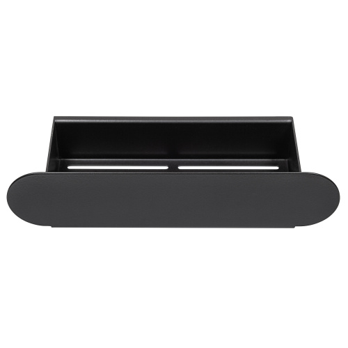 Полка для ванной комнаты SOLA, черная, 30 см фото 2